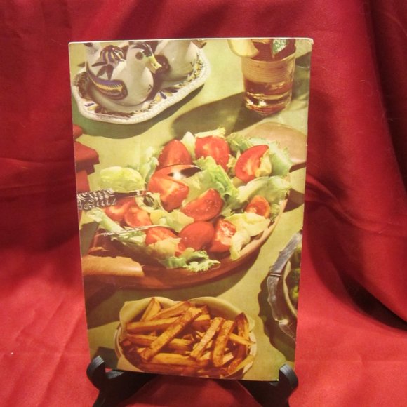 VTG 1955 RECIPE BOOK, QUICK DISHES FOR THE WOMAN IN A HURRY, SHOPRITE BOOKLET - Picture 3 of 5